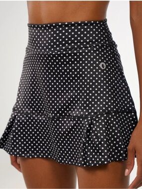 Dona Jo Polka Dot Tennis Skirt